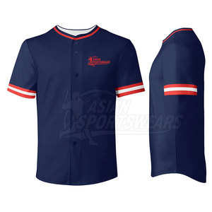 Quick Dry Material Baseball Jersey Short <b>Button</b> Design Athletic Comfort Team Training Session Ready Wear Lightweight Breathable - Product Image 4