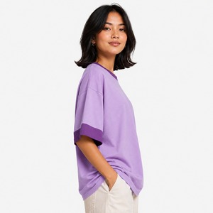 เสื้อยืดโอเวอร์ไซส์พรีเมียมสำหรับผู้หญิง เนื้อผ้านุ่ม สวมใส่สบาย ทรงสวย คล่องตัว ระบายอากาศได้ดี และคุณภาพทนทาน - Product Image 3