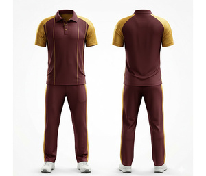 Full Custom <b>Cricket</b> Uniform with Premium Sublimation Technology | Men Women Youth <b>Cricket</b> Wears Polo Shirt and Trouser Full Team - Product Image 1