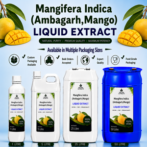Mangifera Indica Liquid Extract Ambagarh Mango <b>Herbal</b> <b>Supplement</b> Bulk Food Grade Packaging Custom Packing - Product Image 1