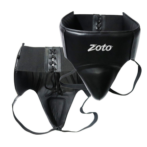 Custom Logo Lace Up Boxing Groin Guard Abdominal Protective Cup for Gym Training Fighting Safety Gear Manufacturer - Product Image 2