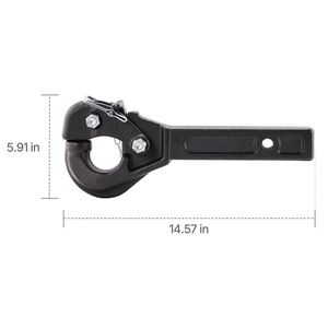 Ricevitore per Gancio di Traino da 2 Pollici con Capacità di Traino di 20.000 Libbre, Adatto per Anelli di Traino Lunette da 2,5-3 Pollici, Ganci di Traino Premium - Product Image 2