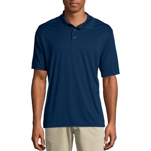 Polo en maille bleu marine pour homme, best-seller de l'été, 100% coton, grande taille, manches courtes, pull polo décontracté, vêtements de travail, OEM ODM C - Product Image 2