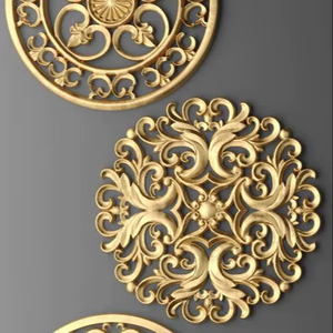 Mandala de MDF de Diseño para Colgar en la Pared, Apta para Sala de Estar, Dormitorio, Oficina y Espacio de Meditación, con Elegante Influencia del Arte Indio - Product Image 1