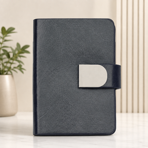 Unisex Luxury RFID Blocking Business Card <b>Wallet</b> Long PU Leather Travel Coin Purse Zipper Closure Available Black <b>Brown</b> - Product Image 1