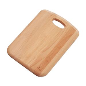 Plateau de service pour cuisine, avec poignée, écologique, léger, en bois naturel, planche à découper personnalisée, style moderne, compatible lave-vaisselle - Product Image 1