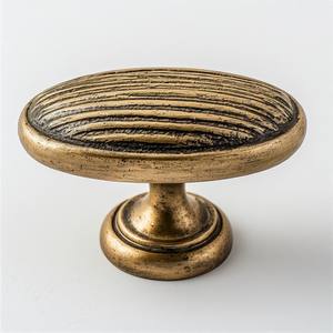 Vintage Solid Brass Door <b>Knob</b> Classic Round Design for Wooden Doors Interior Hardware - Product Image 1