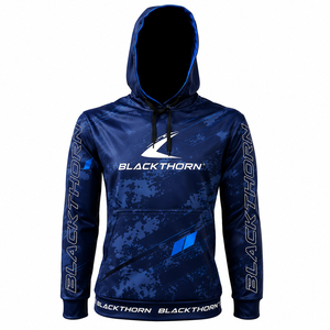 Sudadera con Capucha de Camuflaje para Hombre, Corte Regular, Secado Rápido, Diseño Deportivo, Estampado por Sublimación, Poliéster - Product Image 6