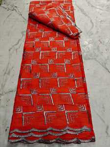 Venta al por mayor de fábrica: Toub Sudanés de Alta Calidad, Algodón Peinado Tejido, Voile Bordado, Transpirable, Peso Medio, Vestido Tradicional - Product Image 4