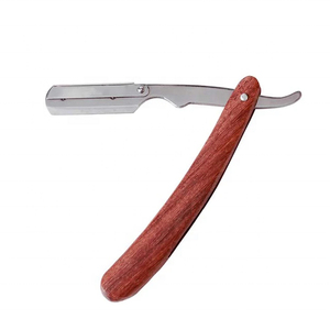 Rasoir droit professionnel en acier inoxydable, outil de barbier, rasoir pliant pour hommes, rasoir droit de barbier - Product Image 6