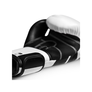 Black Faux Leather Boxing Gloves With <b>Velcro</b> Closure Breathable Training Gloves For Adults 14 Years & Up - Product Image 4