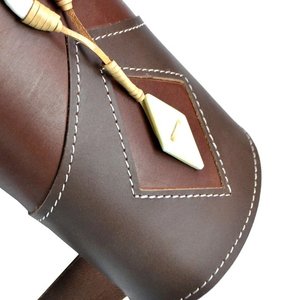 Nuevo Estilo Vintage, Diseño Único, Funda de Cuero para Arco, Diseño de Bolsillo Personalizado, Funda de Cuero Genuino para Arco - Product Image 5
