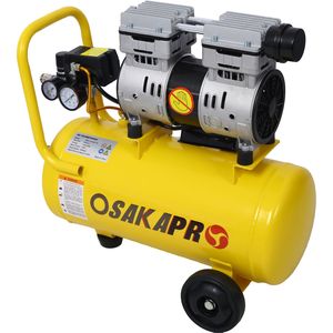 Compressore d'Aria Elettrico Portatile da 1.5HP, 8 Galloni, Senza Olio, Leggero con Ruote, Silenzioso 70 DBA - Product Image 6