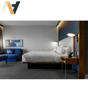 Meubles d'hôtel contemporains Courtyard by Marriott - Collection de meubles de chambre d'hôtel - MDF/HPL/Placage - Usine au Vietnam - Product Image 4