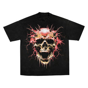 Camisetas Gráficas Extra Grandes de Algodón 100% con Estampado Vintage Personalizado, Estilo Desgastado, Premium, para Hombre - Product Image 6