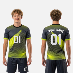 Camiseta de Balonmano Sublimada de Alta Calidad para Hombre, Jersey Deportivo Sublimado Personalizado con Nombre de Equipo, Cuello Redondo - Product Image 3