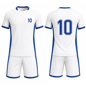 Wholesale Custom Soccer Jersey New Design Football Uniform Set Quick Dry Half Sleeve <b>Men</b> Women Sportswear Pakistan Factory - Product Image 4