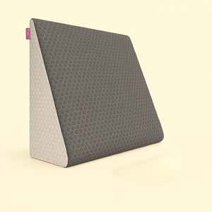 Oreiller en mousse à mémoire de forme orthopédique réglable Motif solide Supports de sommeil confortables Soulage le dos Acide ARAAMI SF-33 - Product Image 2