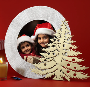 Christmas Tree Accent <b>Photo</b> <b>Frame</b> - Product Image 1
