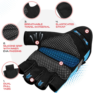 Agarraderas Ligeras para CrossFit, Sensación Natural y Máxima Ventilación Durante Sesiones Intensas de Entrenamiento Metabólico - Product Image 5