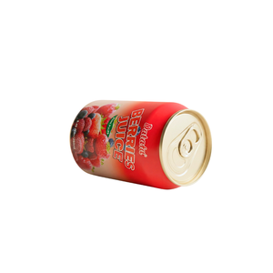 Jugo de frutas de bayas de 250 ml con pulpa, bebida enlatada, OEM, ODM, venta al por mayor y al por menor - Product Image 3