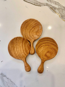 Proveedor de cucharas de madera artesanales de Vietnam, material de madera natural para cucharas de café y té, servicio de grabado. - Product Image 5