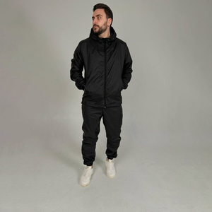 <b>Men's</b> Lightweight Windbreaker <b>Jacket</b> - Breathable and Waterproof with Hood for Outdoor Activities and Casual Wear - Product Image 1