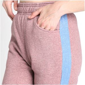 Chándal de Algodón Cómodo para Mujer con Cremallera, Transpirable, de Secado Rápido, Color Sólido, Cremallera Completa con Dos Bolsillos, Color Bloque, Corte Ajustado - Product Image 6