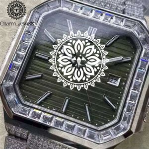 นาฬิกาข้อมือผู้ชาย Charm Luxury ขนาด 40 มม. ระบบอนาล็อก กลไกจักรกล สายสแตนเลส หน้าปัดคริสตัลแซฟไฟร์ แสดงวันที่ กันน้ำ 10 บาร์ - Product Image 3