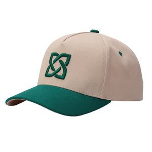 Casquette personnalisée brodée en 3D à deux tons pour hommes, casquette de baseball à visière contrastée, vente en gros OEM BD - Product Image 2