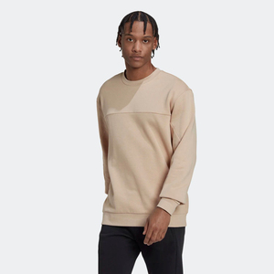 Sudadera Unisex de Cuello Redondo, Corte Holgado, Color Sólido, Estilo Minimalista, Tejido French Terry, para Otoño - Product Image 4
