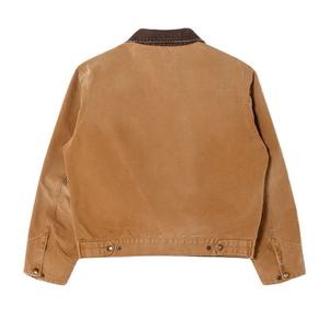 เสื้อแจ็กเก็ตผ้าใบผ้าฝ้ายทอลายทแยงผ้าแคนวาสสำหรับใส่ทำงานแนวสตรีทแวร์ซักได้ตามต้องการ - Product Image 2