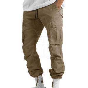 Pantalon cargo homme tendance coupe slim, confortable, respirant, délavé, décontracté - Product Image 3