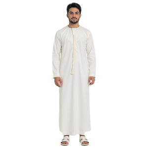 Thobe de Moda para Hombre al por Mayor, Jubba Árabe, Proveedor de Ropa al por Mayor, Thobe para Hombre al por Mayor, Ropa del Golfo, Thobes de Marca Privada - Product Image 1