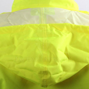 Chaqueta de seguridad de alta visibilidad para hombres, diseñada para brindar comodidad y seguridad en entornos de trabajo y exteriores. - Product Image 5