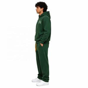 Sudadera con capucha extragrande de algodón para hombre, estilo boxy, de invierno, gruesa, con estampado personalizado, ropa urbana, exportación de EE. UU. - Product Image 4