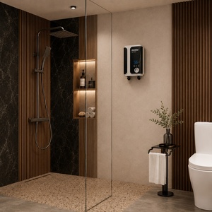 Calentador de Agua Eléctrico Instantáneo Delgado para Baño, Precio de Fábrica Vietnamita, con Pantalla LED de Temperatura Premium - Product Image 5