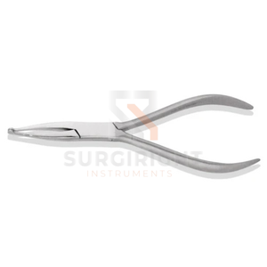 <b>Pliers</b> Flat Serrated <b>Small</b> Stainless Steel Dental Orthodontic Instrument For Precise Gripping Handling by SurgiRigh - Product Image 3