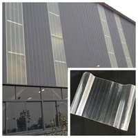 Plaques en polymère renforcé de fibres de verre ondulées (FRP) pour panneaux muraux et panneaux de plafond