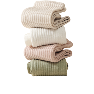 Chaussettes de yoga pour femmes, mi-mollet, tricotées, épaisses, solides, professionnelles, pour fitness, Pilates, sport, antidérapantes, multicolores, pour jeunes, printemps-automne - Product Image 2