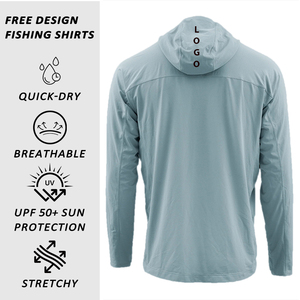 เสื้อแรชการ์ดกันแดด UPF 50+ สำหรับผู้ชาย ระบายอากาศได้ดี แห้งเร็ว ผลิตจากผ้าสแปนเด็กซ์/โพลีเอสเตอร์ แขนยาว เหมาะสำหรับเล่นกีฬา - Product Image 5