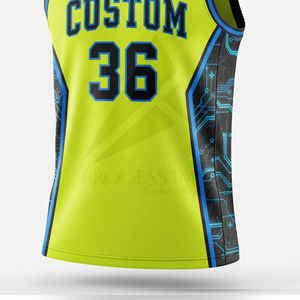 Maillot de basket-ball professionnel, design personnalisé, tissu en mesh, uniforme sportif respirant, séchage rapide, vêtements d'équipe - Product Image 6