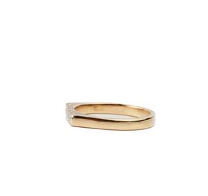Anillo de Diamantes de Alta Joyería para Mujer y Hombre, Oro Sólido Amarillo de 14K/18K, Corte Redondo, Diamante Cultivado en Laboratorio, Elegante Anillo de Compromiso - Product Image 2