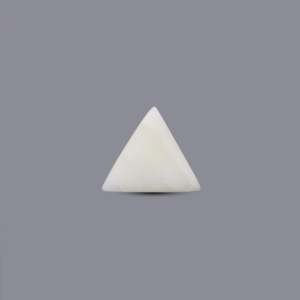 Natural White Coral Oval Cabochon 9.45 Carat Certified Loose Gemstone Wholesale Lot - Product Image 2