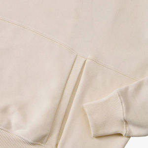 Sweat à capuche imperméable léger et surdimensionné en coton 100% avec impression numérique couleur personnalisée pour usage extérieur en hiver - Product Image 5