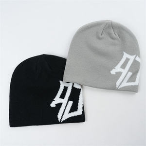 Bonnet ajustable en acrylique 100% style Jacquard Y2K avec logo personnalisé - Chapeau d'hiver chaud pour les sports d'hiver et les activités de plein air - Product Image 2