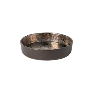 Handmade Decorative Metal Tray for Boutique Luxury Home Decor Collections Luxury Export Handmade Serving TrayMinimalist <b>Ceramic</b> - Product Image 1