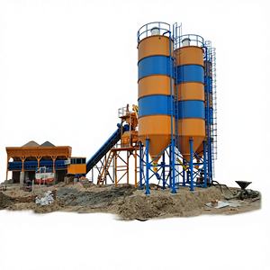 Planta Mezcladora de Cemento y Concreto de 20 a 120 m³ con Cinta Transportadora de Descarga para Uso en Construcción - Product Image 1