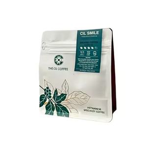 Arabica-Robusta Non Blend Premium SCA Organic Medium Dark Roasted Vietnam Whole Bean <b>Coffee</b> in Bag for Retailers - Product Image 1