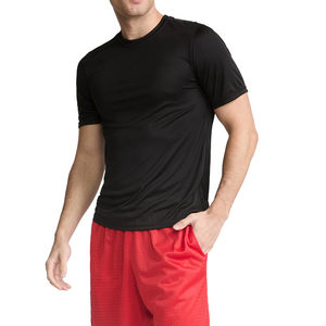 เสื้อยืดกีฬาผู้ชายแบบรัดรูป แขนสั้น สำหรับออกกำลังกายและฟิตเนส - Product Image 4